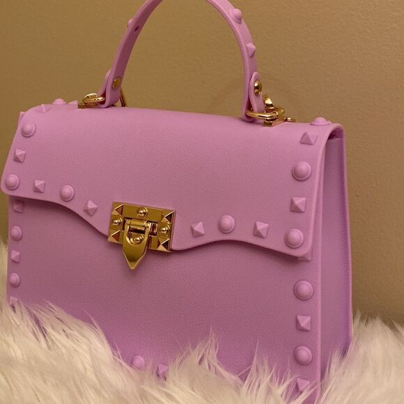 NWT Most Wanted Jelly Crossbody Purse - Purple - Picture 4 of 10